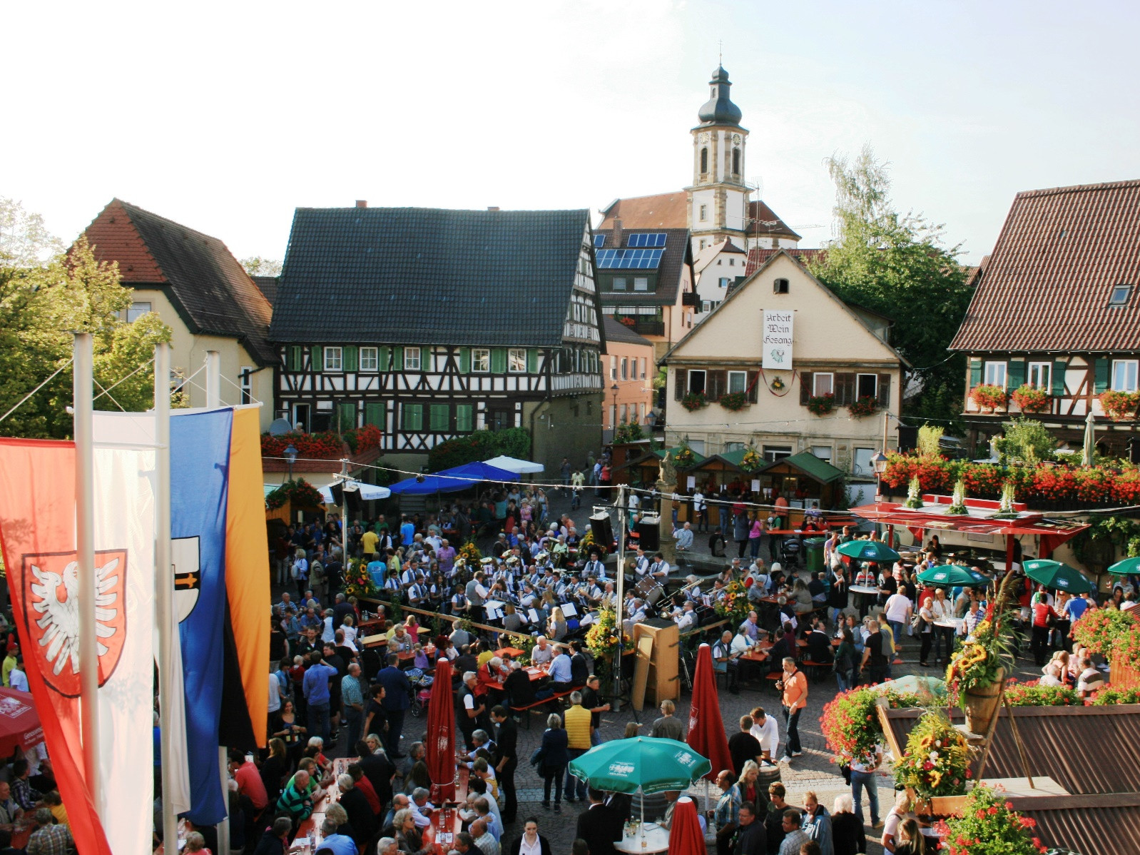 Das Original Erlenbacher Weinfest - größtes Weinfest im Landkreis Heilbronn