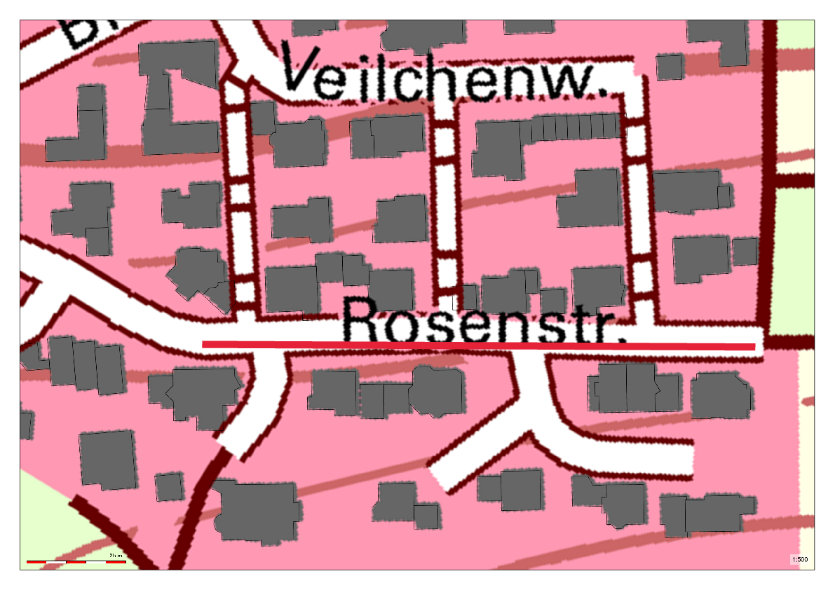 Sperrung Rosenstraße